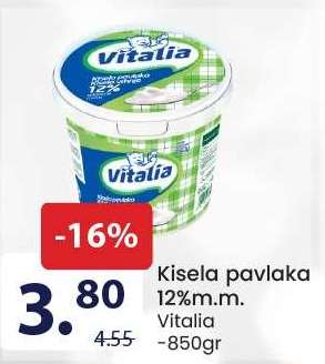 Kisela pavlaka 12%m.m.
