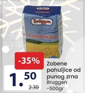 Zobene pahuljice od punog zrna Bruggen