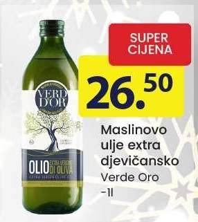Maslinovo ulje extra djevičansko Verde Oro