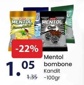 Mentol bombone