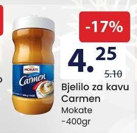 Bjelilo za kavu Carmen