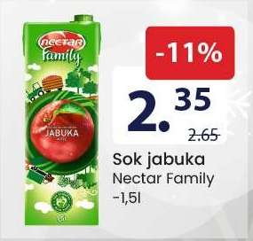 Sok jabuka Nectar Family