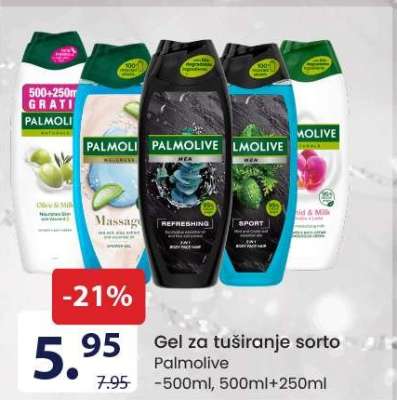 Gel za tuširanje sorto