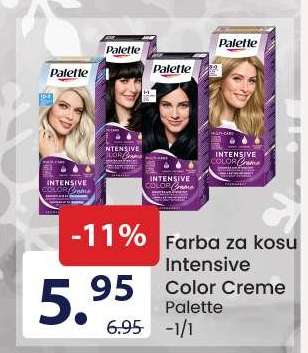 Farba za kosu Intensive Color Creme Palette