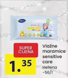 Vlažne maramice sensitive care