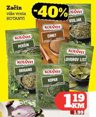 Začin više vrsta KOTANYI