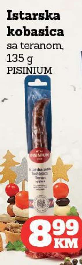 Istarska kobasica sa teranom