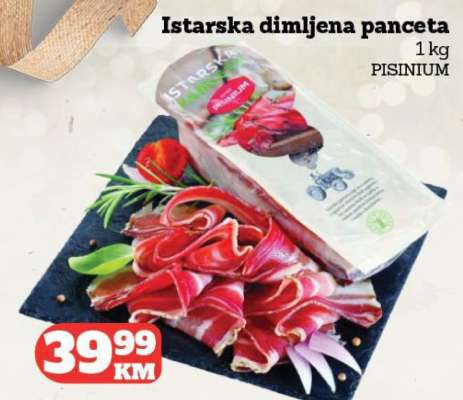 Istarska dimljena panceta