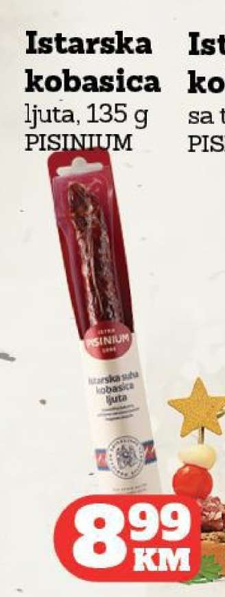 Istarska kobasica ljuta