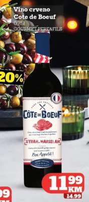 Vino crveno Cote de Boeuf