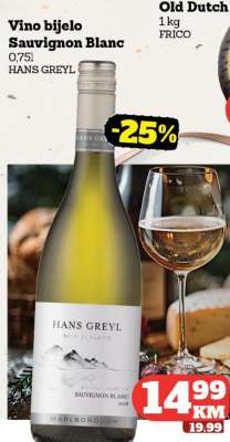 Vino bijelo Sauvignon Blanc