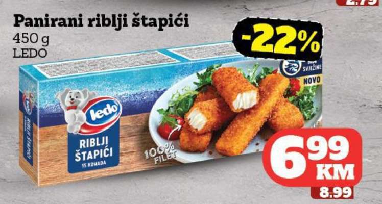 Panirani riblji štapići