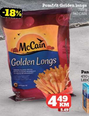 Pomfrit Golden Longs