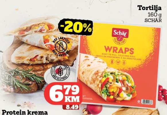 Schär Wraps