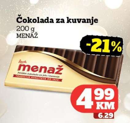 Čokolada za kuvanje