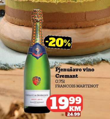 Pjenušavo vino Cremant