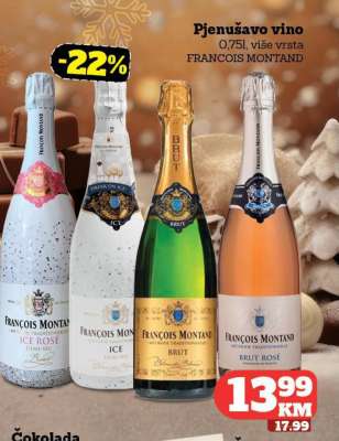 Pjenušavo vino FRANCOIS MONTAND