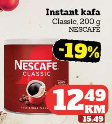 Instant kafa NESCAFE Classic, 200 g