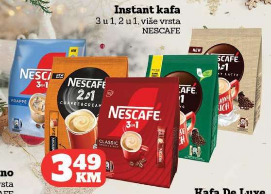 Instant kafa NESCAFE