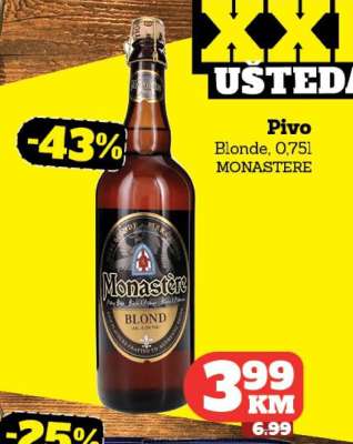 Pivo Monastere Blonde