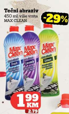 Tečni abraziv MAX CLEAN