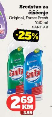 Sredstvo za čišćenje Sanitar