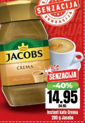 Instant kafa Crema