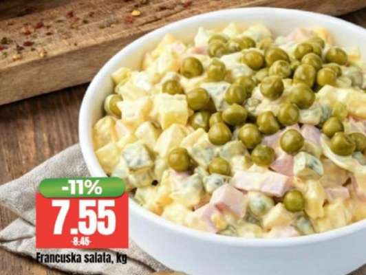 Francuska salata, kg