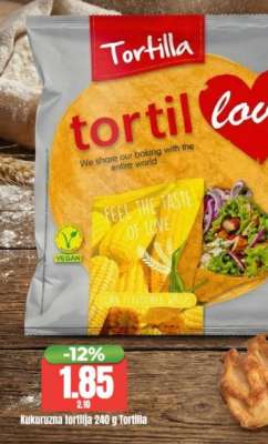 Kukuruzna tortilja 240 g Tortilla