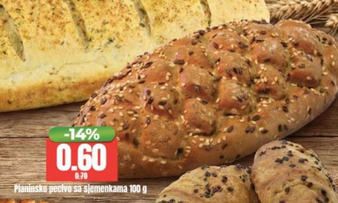 Pšenično pecivo sa sjemenkama