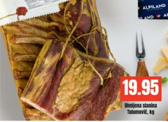 Dimljena slanina Tulumović