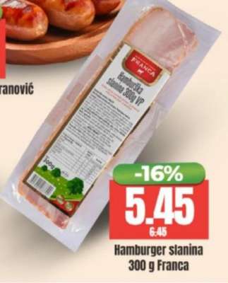 Hamburger slanina