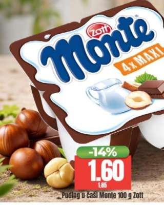 Puding u čaši Monte