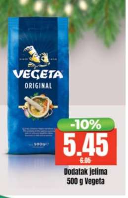 Dodatak jelima Vegeta