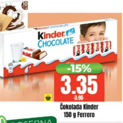 Čokolada Kinder