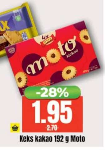 Keks Kakao 192 g Moto