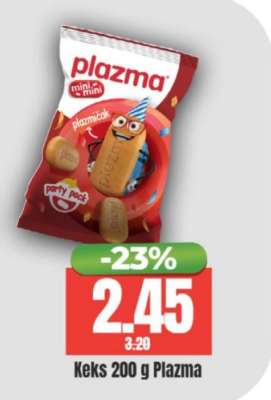 Keks 200 g Plazma