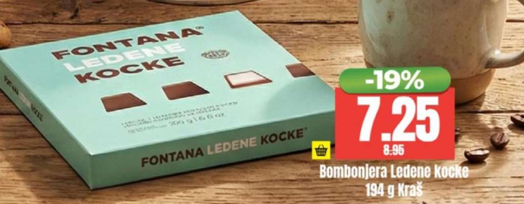 Bombonjera Ledene kocke