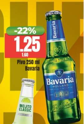 Pivo 250 ml Bavaria
