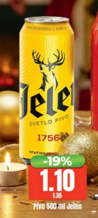 Pivo 500 ml Jelen
