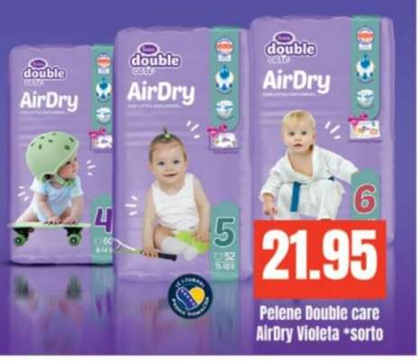 Pelene Double care AirDry Violeta