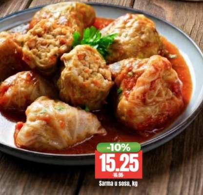 Sarma u sosu, kg