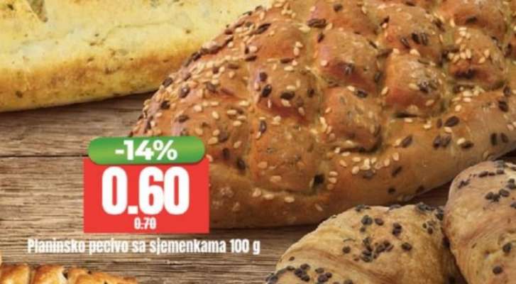 Planinsko pecivo sa sjemenkama