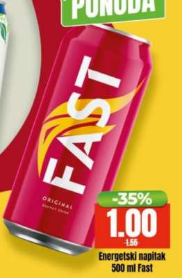 Energetski napitak 500 ml Fast