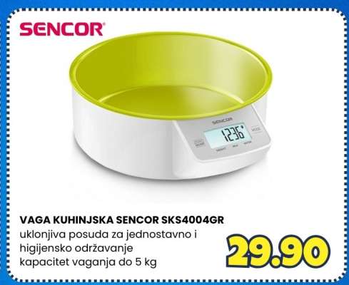 VAGA KUHINJSKA SENCOR SKS4004GR