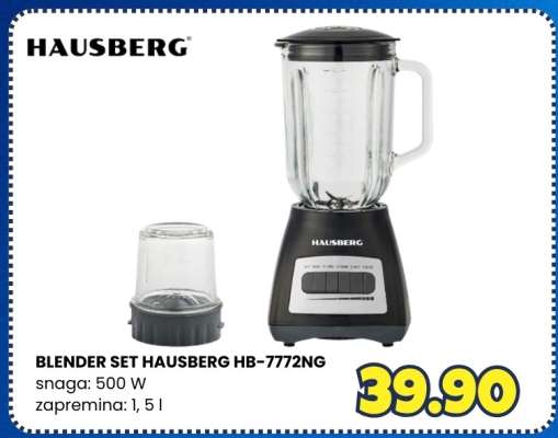 BLENDER SET HAUSBERG HB-7772NG