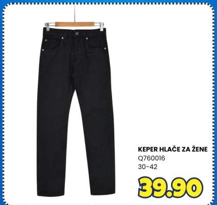 KEPER HLAČE ZA ŽENE