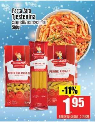 Pasta Zara Tjestenina