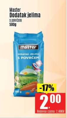Master Dodatak jelima s povrćem