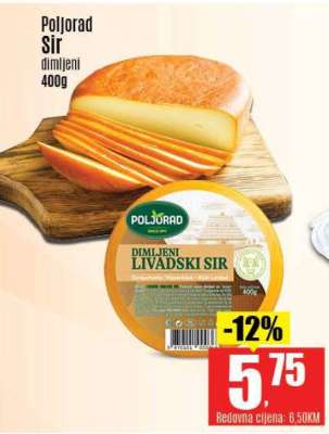 Poljorad Sir dimljeni 400g